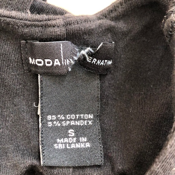 Moda International Black Tank Top - Picture 4 of 4